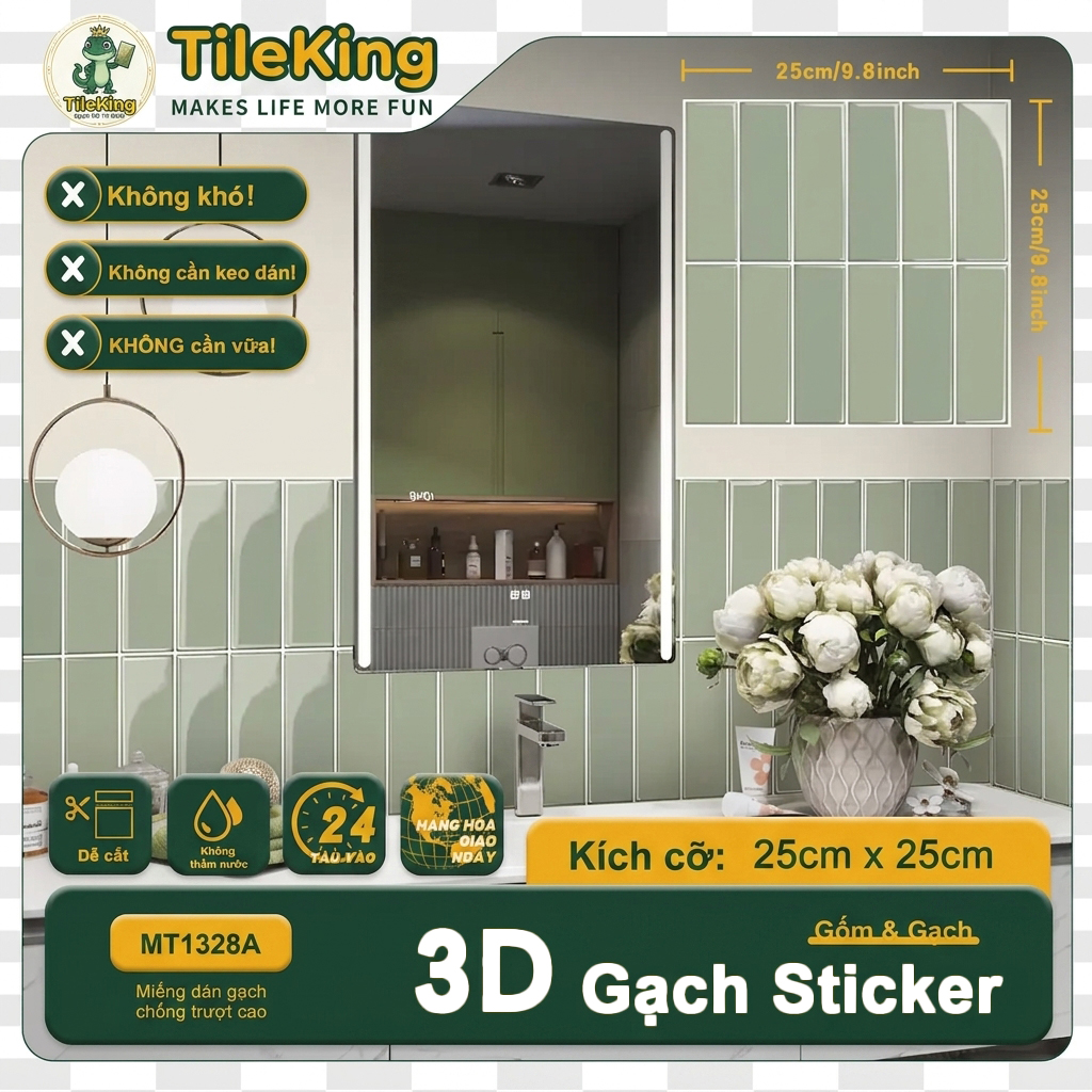 Xanh Sage Dọc MT1328A