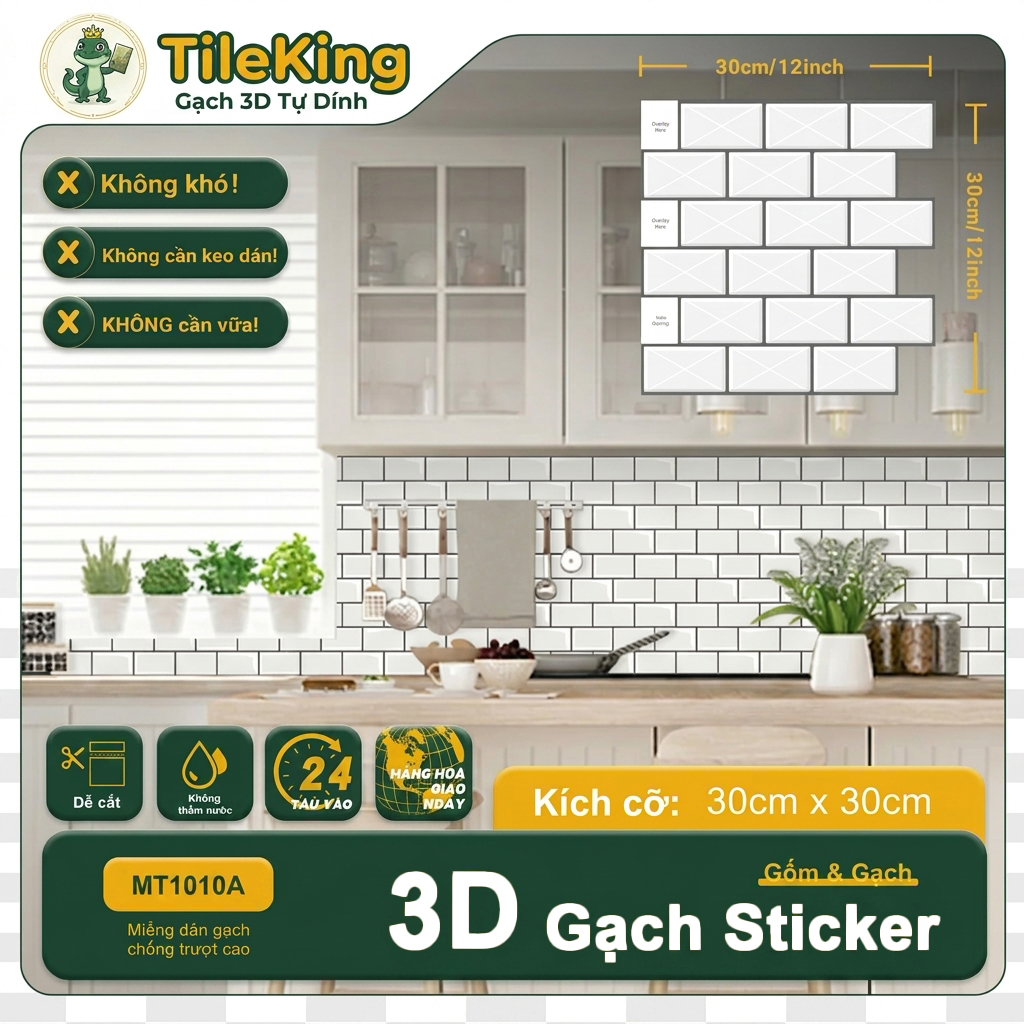 Subway Trắng Lớn MT1010A