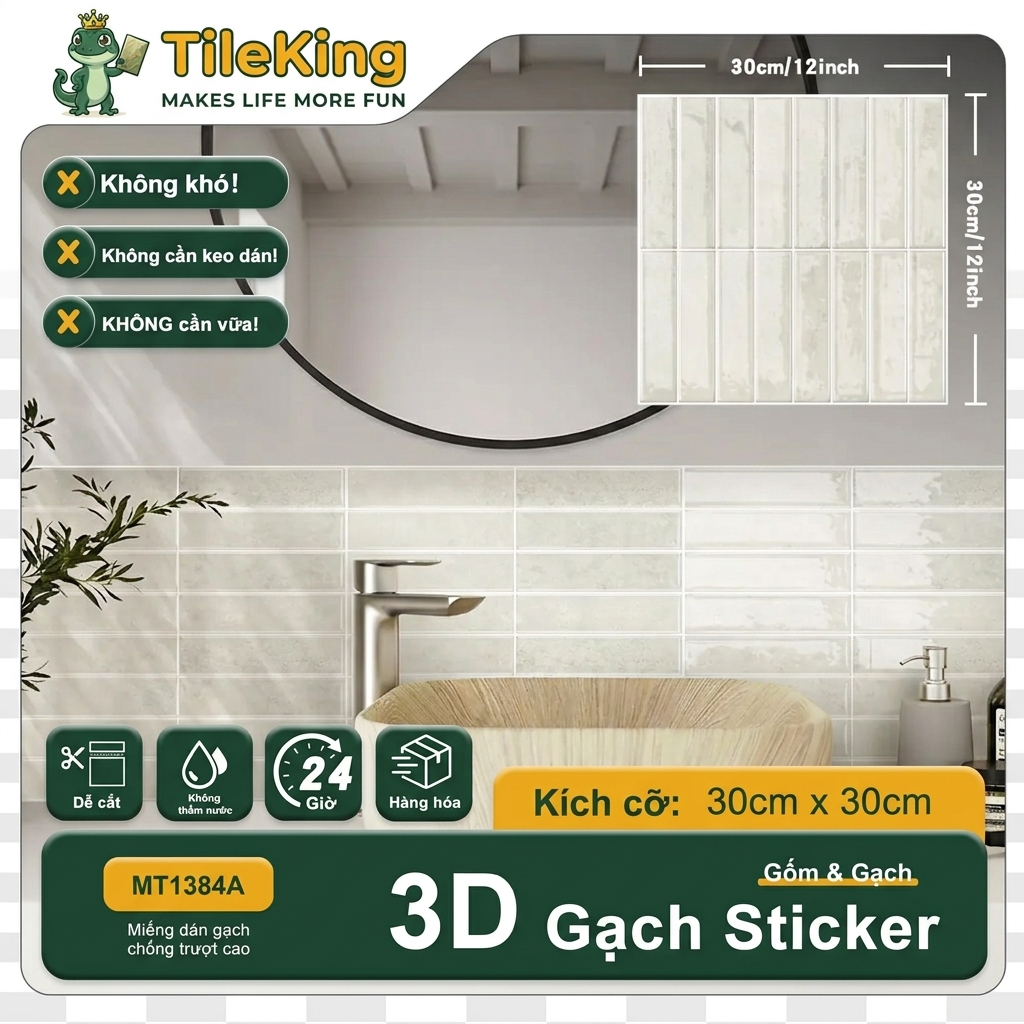 Subway Ghi Nhạt Dọc MT1384A