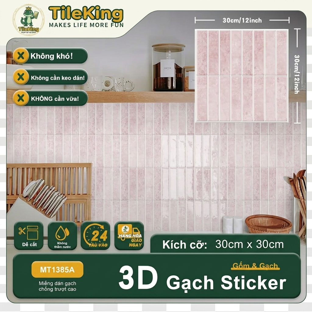 Subway Hồng Nhạt MT1385A